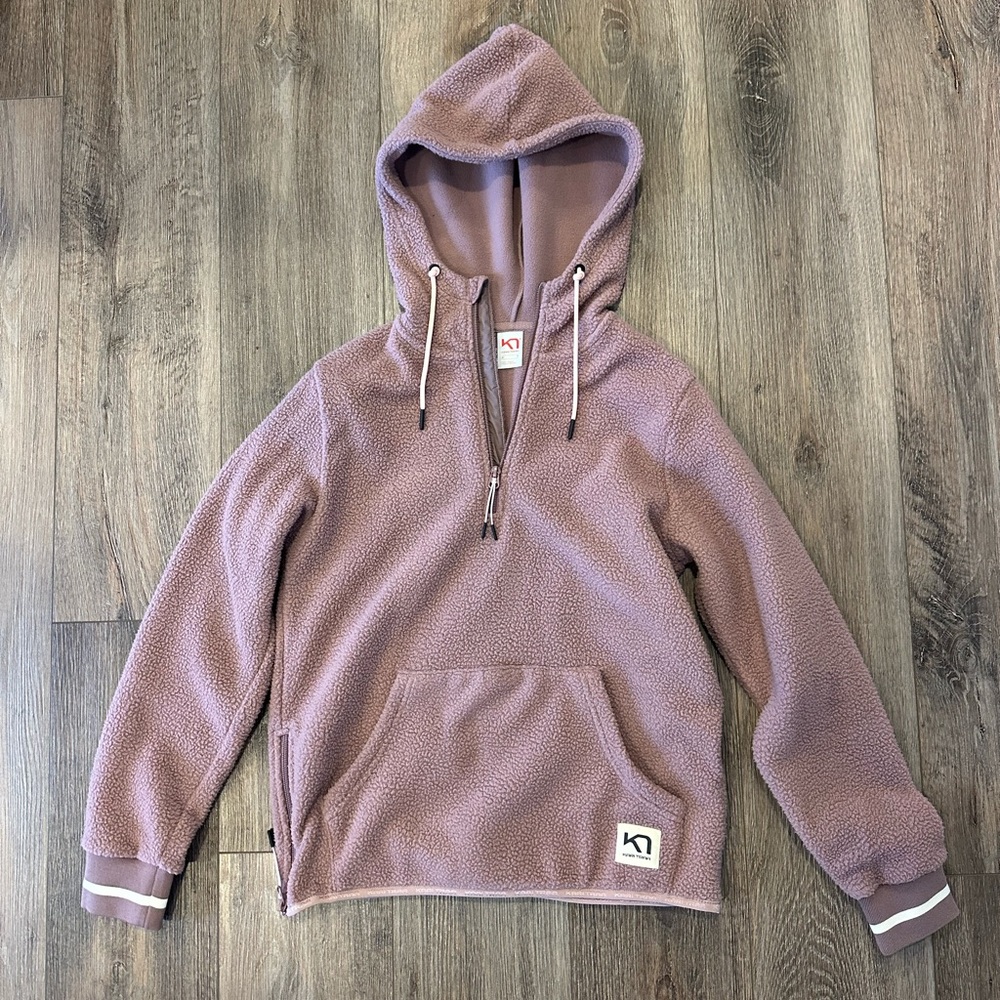 Kari Traa Taupe Fleece Jacket